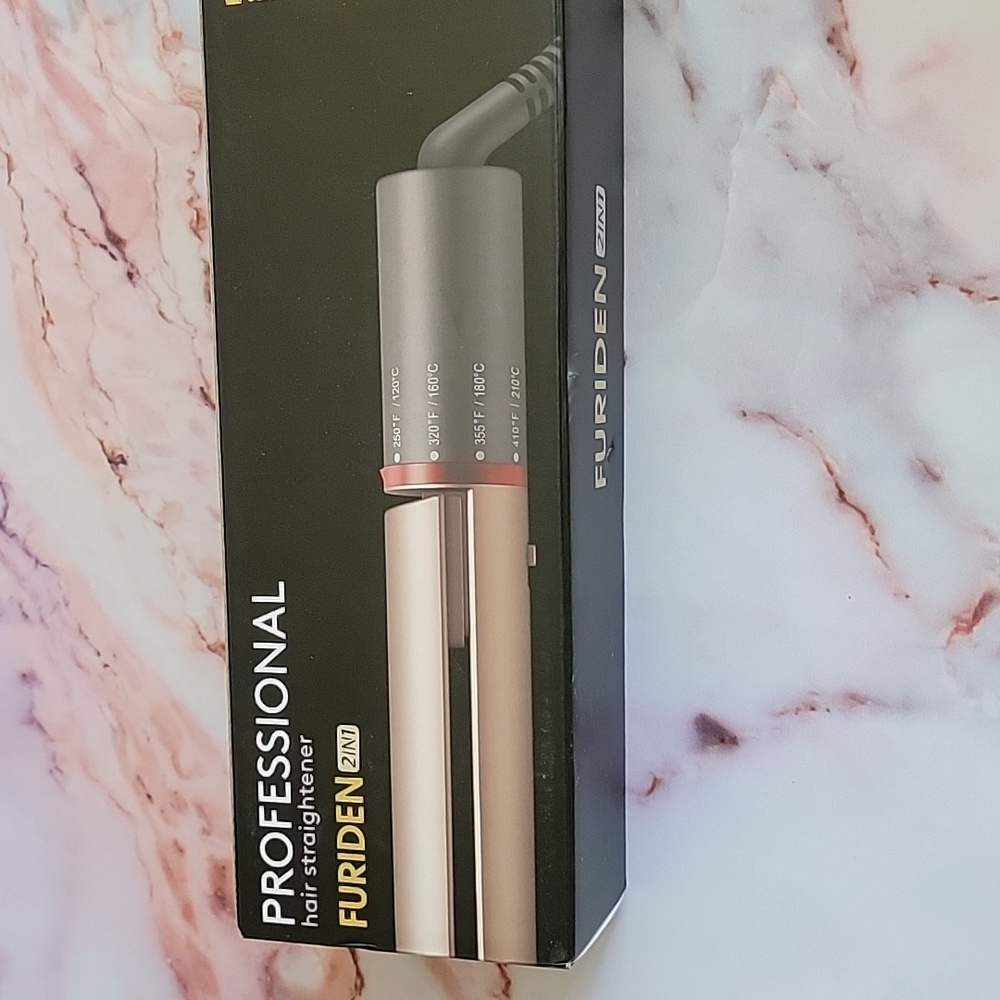 Furiden Professional 2 in 1 Hair Straightener Sealed Unopened Box
